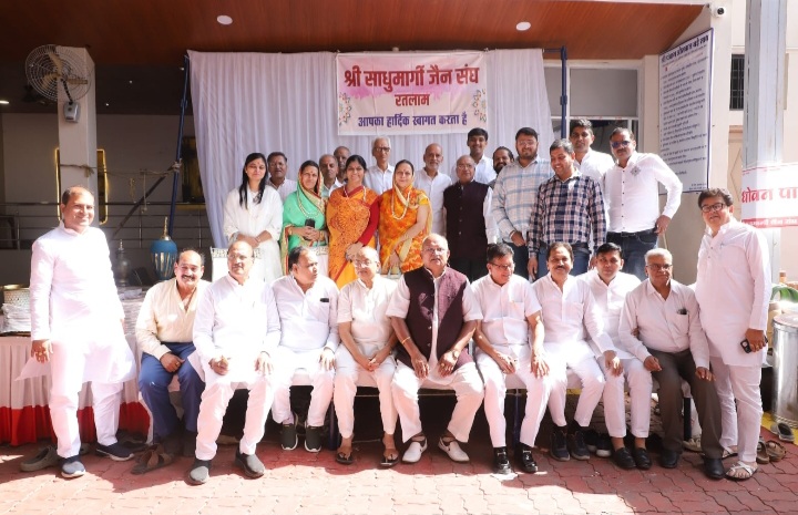 रतलाम: साधुमार्गी जैन श्री संघ द्वारा किया गया सेवावीरो का सम्मान