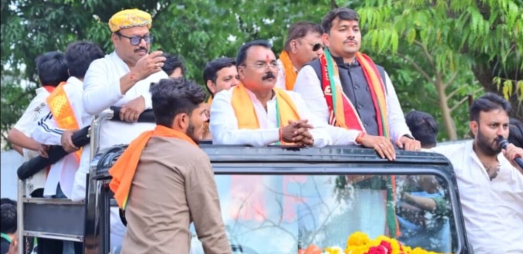 भाजयुमो प्रदेश महामंत्री विप्लव जैन ने कहा- कार्यकर्ताओं की वजह से मिली है यह जिम्मेदारी…प्रथम आगमन पर निकली विशाल वाहन रैली, भाजपा जिलाध्यक्ष ने किया स्वागत