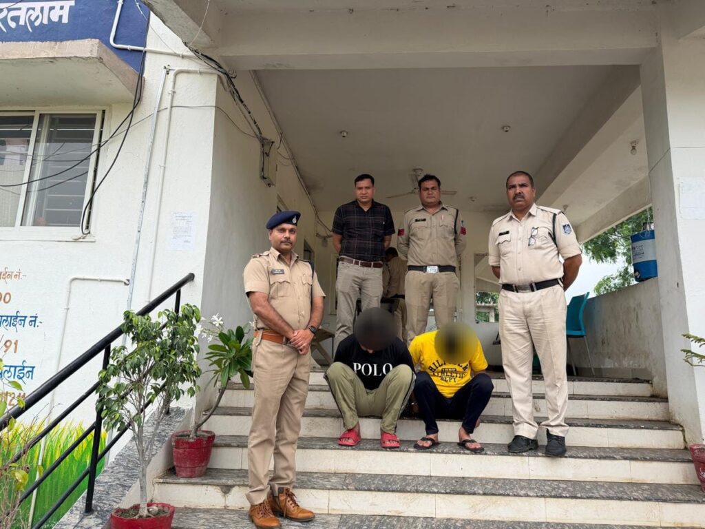 रतलाम: 10 लाख की 100 ग्राम एमडी ड्रग्स के साथ दो तस्कर गिरफ्तार, सप्लाई नेटवर्क की जांच शुरू