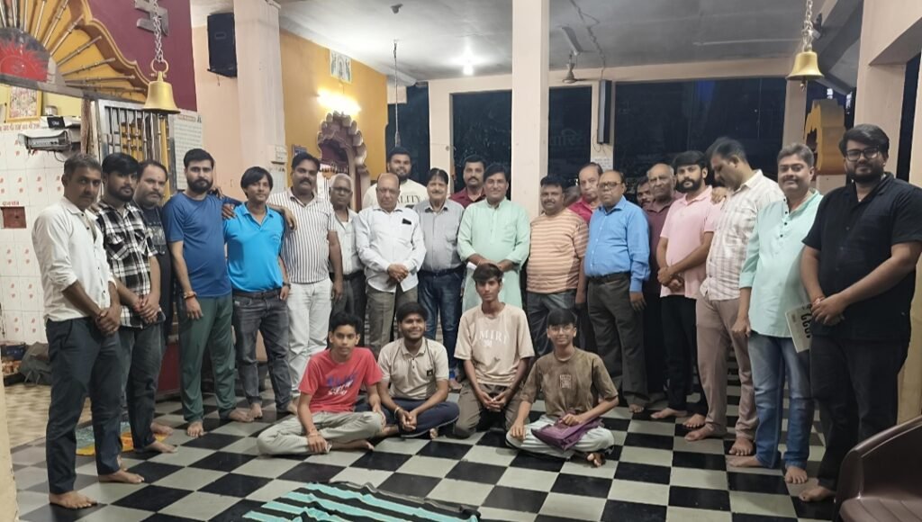 रतलाम: श्री पूर्व मुखी हनुमान मंदिर डोंगरे नगर की व्यवस्थापक समिति का गठन